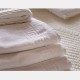 Toalla blanca lavabo 100% algodón, 450gr/m2