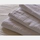 Toalla blanca baño 100% algodón, 450gr/m2