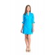 Uniforme negro mujer tipo bata