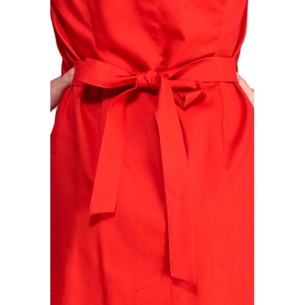 Uniforme negro mujer tipo bata Uniforme negro mujer tipo bata